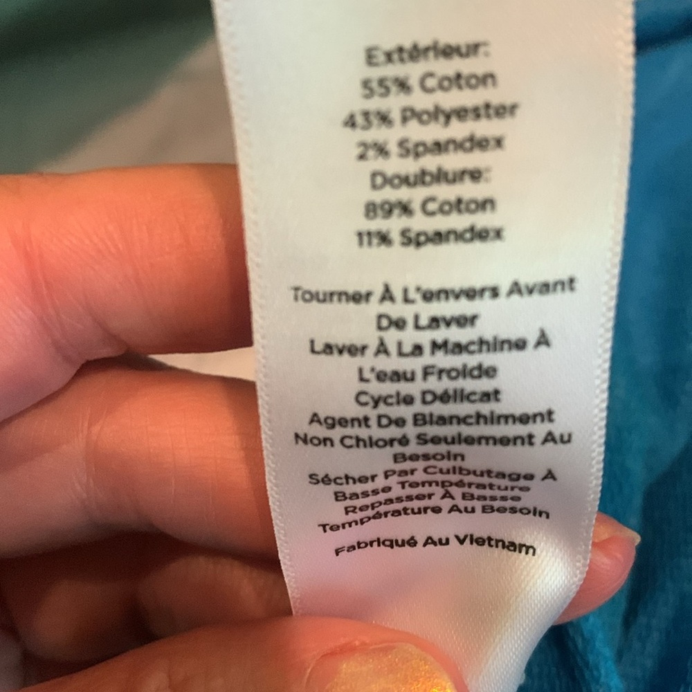 Talbots rare blue skort size large - Picture 9 of 9